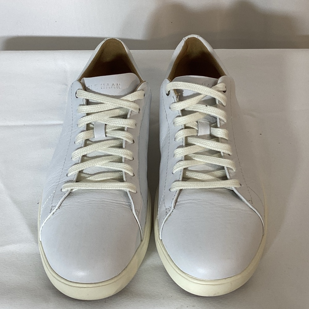 Men’s COLE HAAN 11 Grand Crosscourt li Sneaker, White Leather Size 8